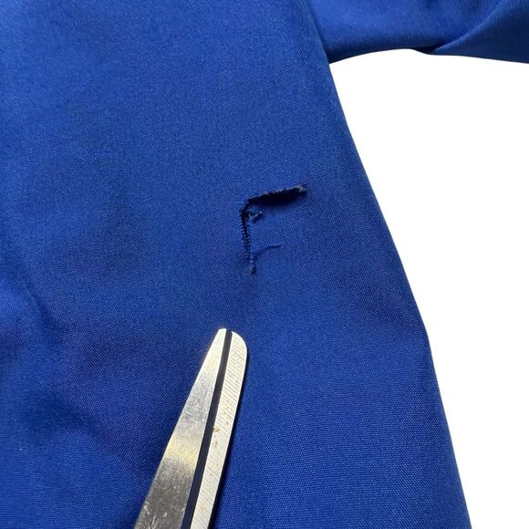 Vintage Reebok Panthers V Neck Pullover Men’s Blue Sz XL FLAW - Picture 6 of 12